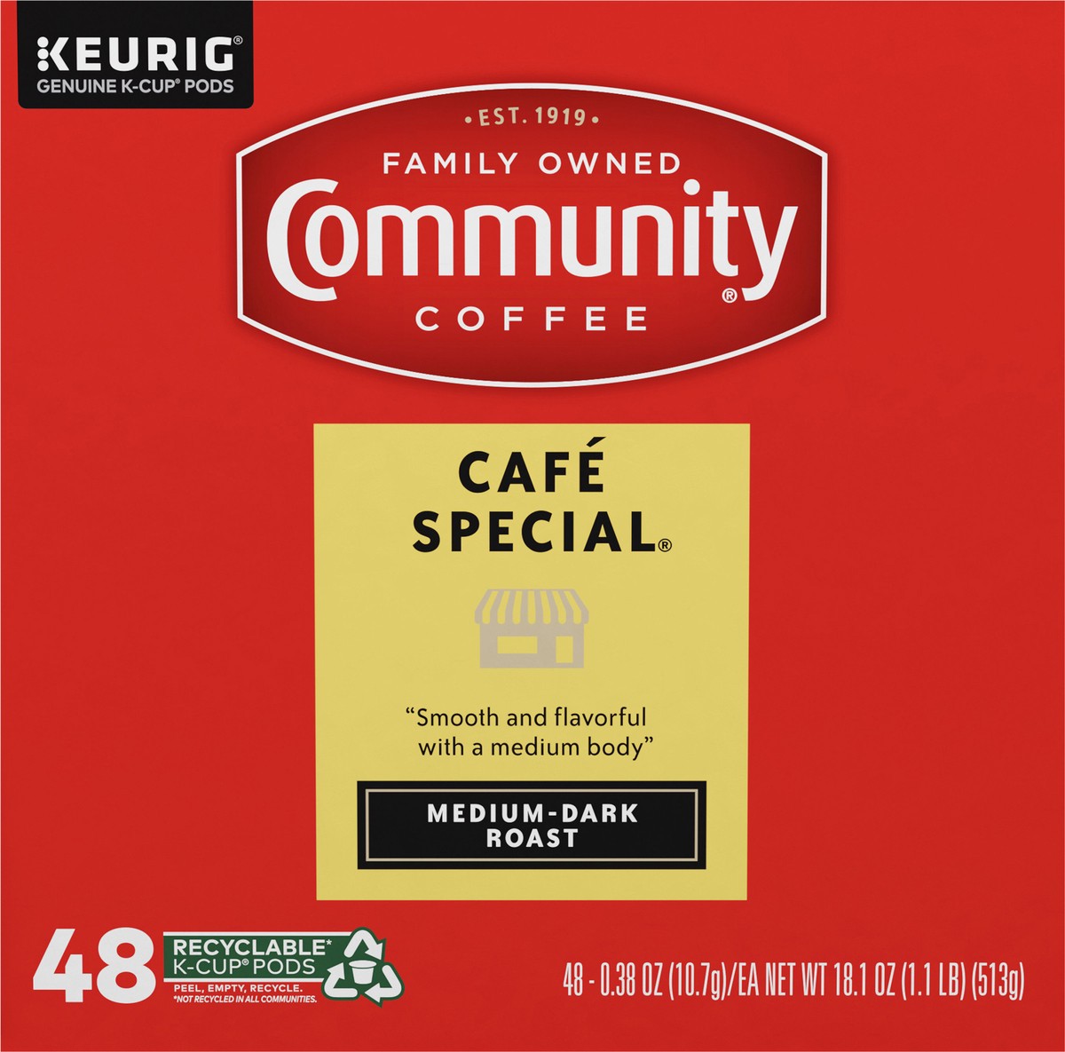 slide 9 of 10, Community Coffee Single Serve Coffee, 48 ct