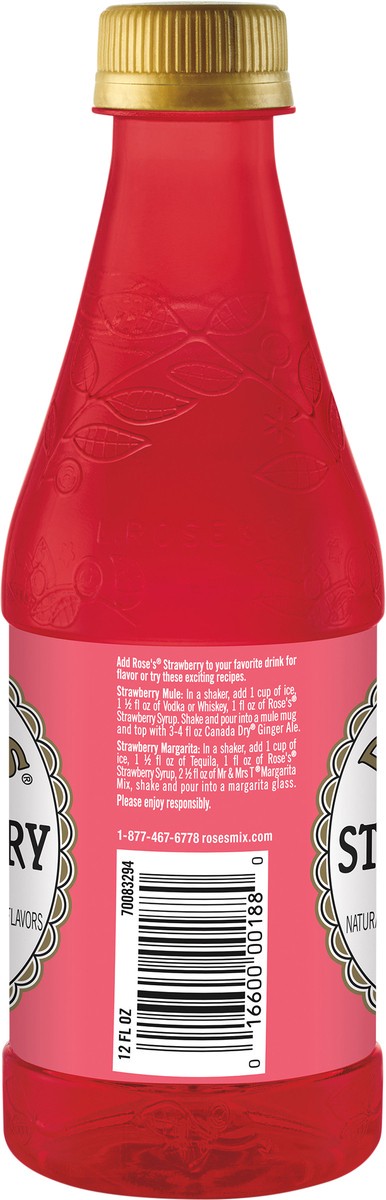 slide 4 of 7, Rose's Strwbry Syrup - 12 oz, 12 oz