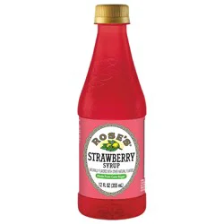 Rose's Strwbry Syrup - 12 oz