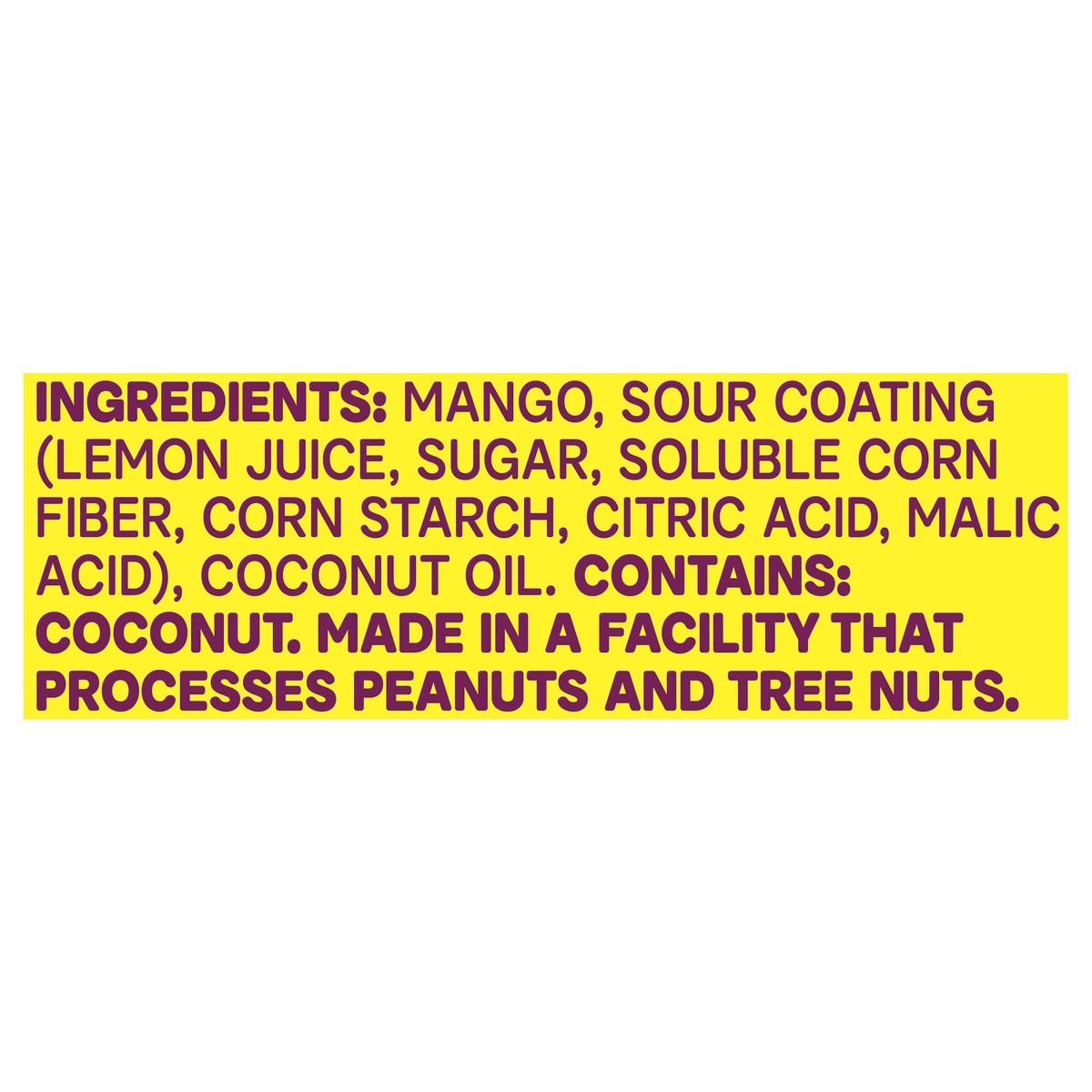 slide 7 of 8, Fruit Riot! Fruit Riot sour candy mango 8 oz, 8 oz