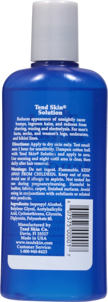 slide 4 of 8, Tend Skin Solution 4 fl oz, 4 fl oz