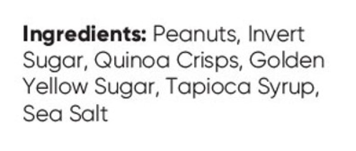 slide 3 of 9, Wellness Bites Quinoa Peanut Crunch Brittle, 5.5 oz, 5.5 oz