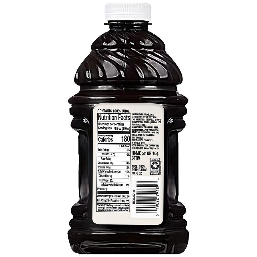 slide 4 of 5, Nice! 100% Prune Juice, 48 oz