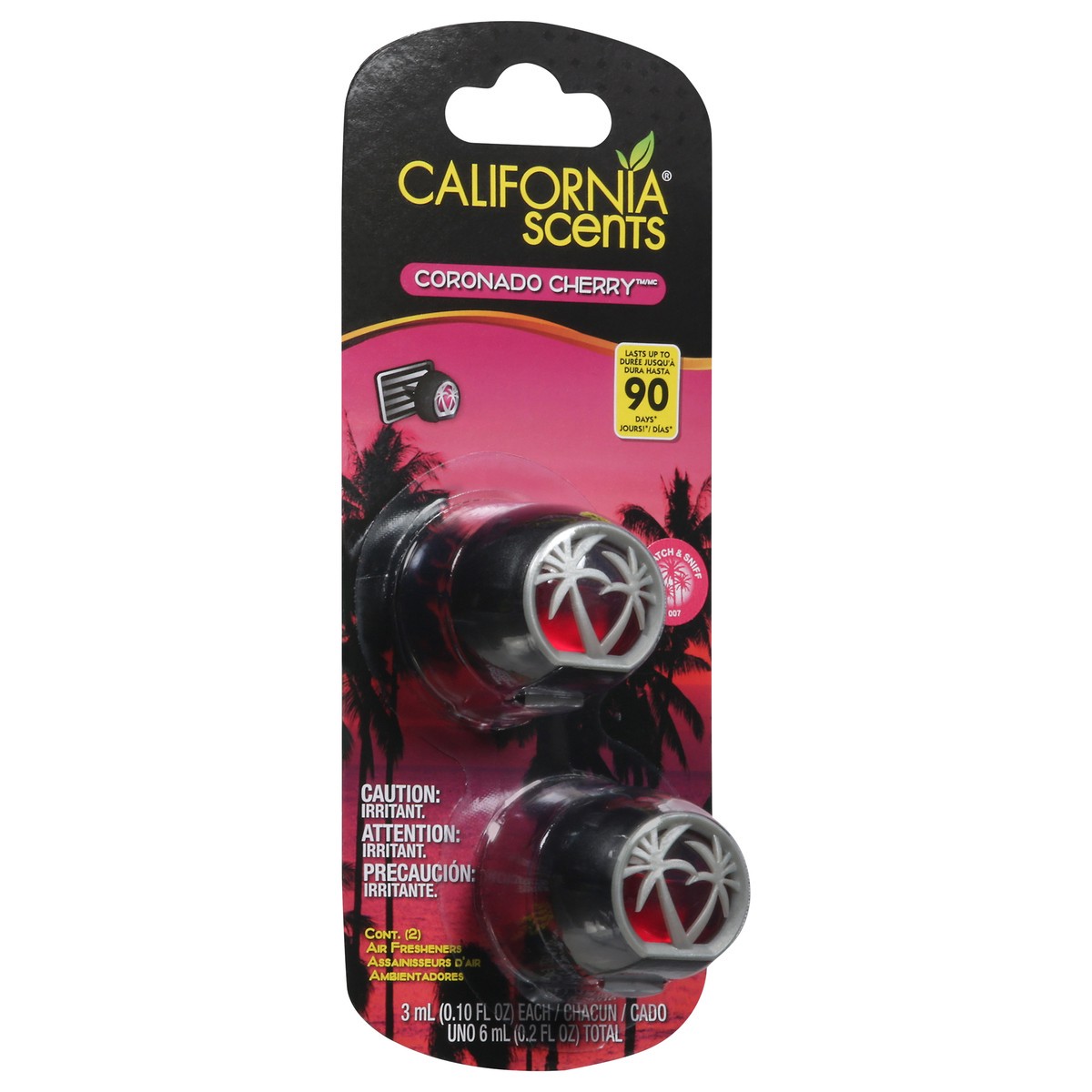 slide 5 of 9, California Scents Coronado Cherry Air Fresheners 2 - 0.10 fl oz ea, 0.10 fl oz