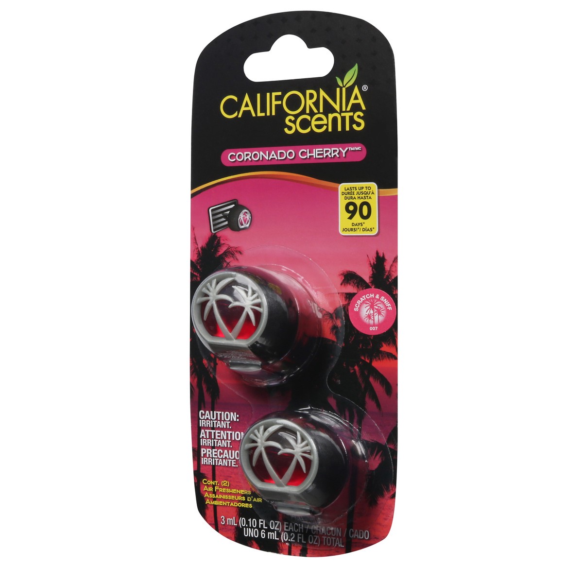 slide 8 of 9, California Scents Coronado Cherry Air Fresheners 2 - 0.10 fl oz ea, 0.10 fl oz