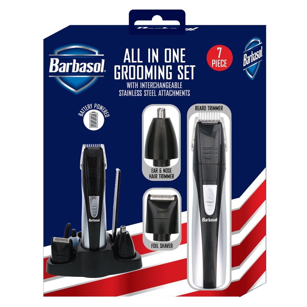 slide 1 of 1, Barbasol All In One Grooming Set, 1 ct