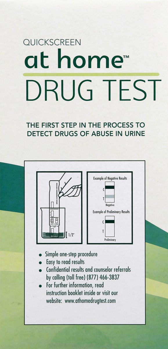 slide 5 of 7, At Home Drug Test Marijuana, 1 ct