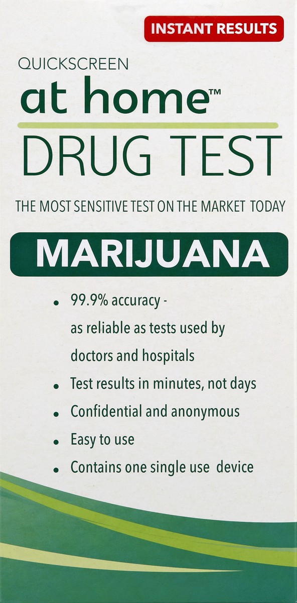 slide 4 of 7, At Home Drug Test Marijuana, 1 ct