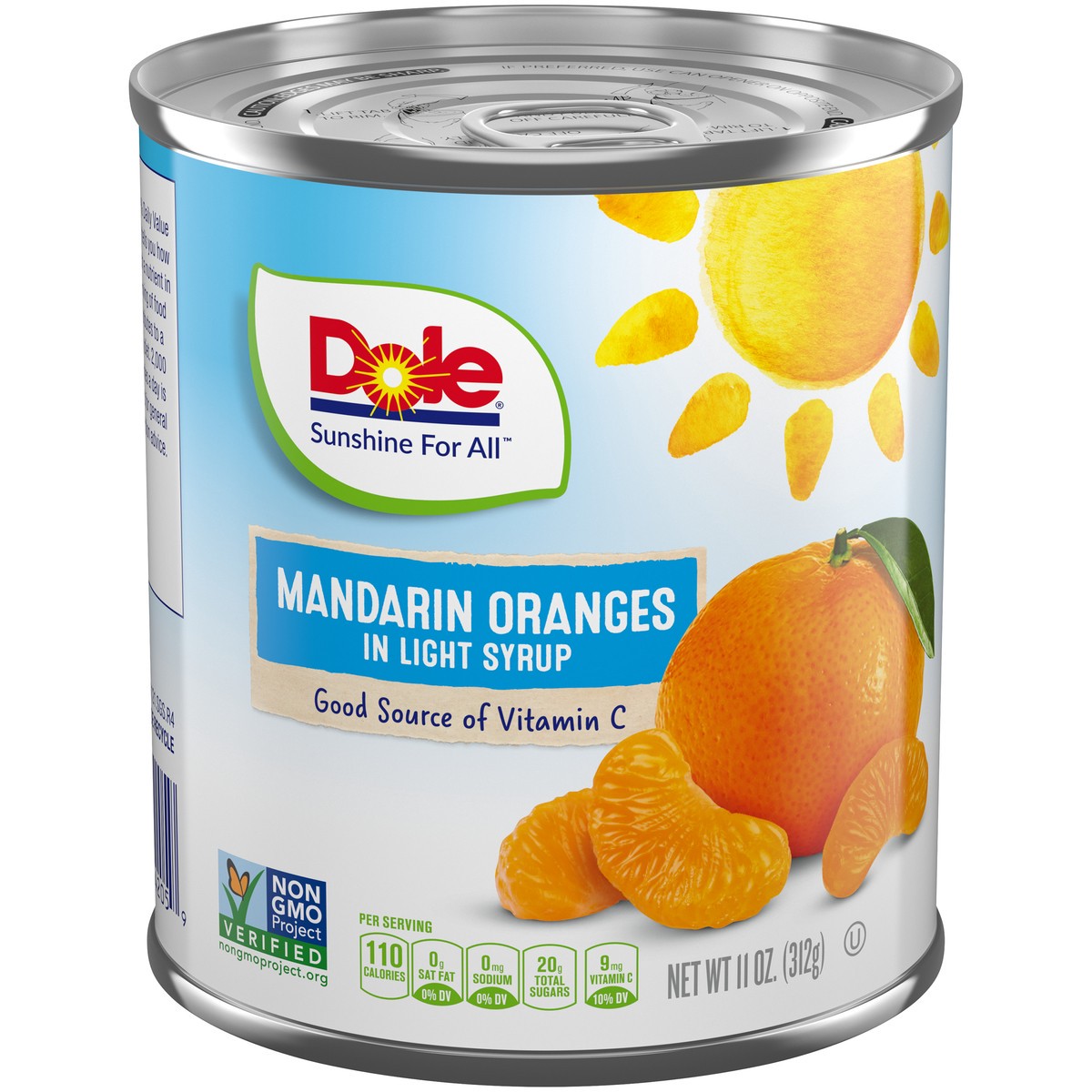 slide 12 of 14, Dole Mandarin Oranges in Light Syrup 11 oz. Can, 11 oz