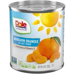 Dole Mandarin Oranges in Light Syrup 11 oz. Can