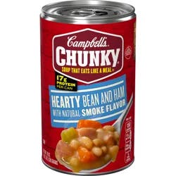 Campbell's Hearty Bean Soup With Ham