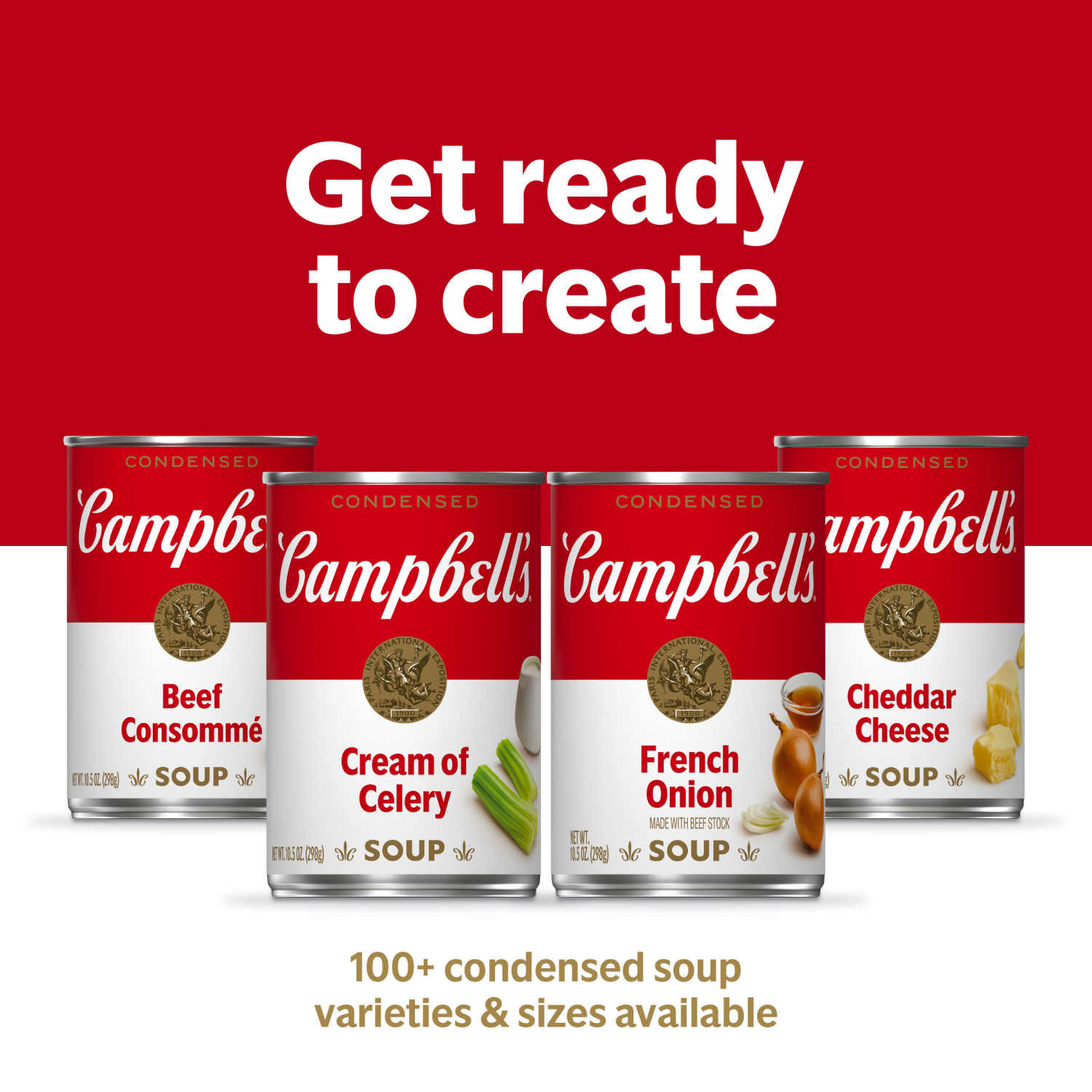 slide 4 of 8, Campbell's Condensed Cream of Celery Soup, 10.5 oz Can, 10.5 oz