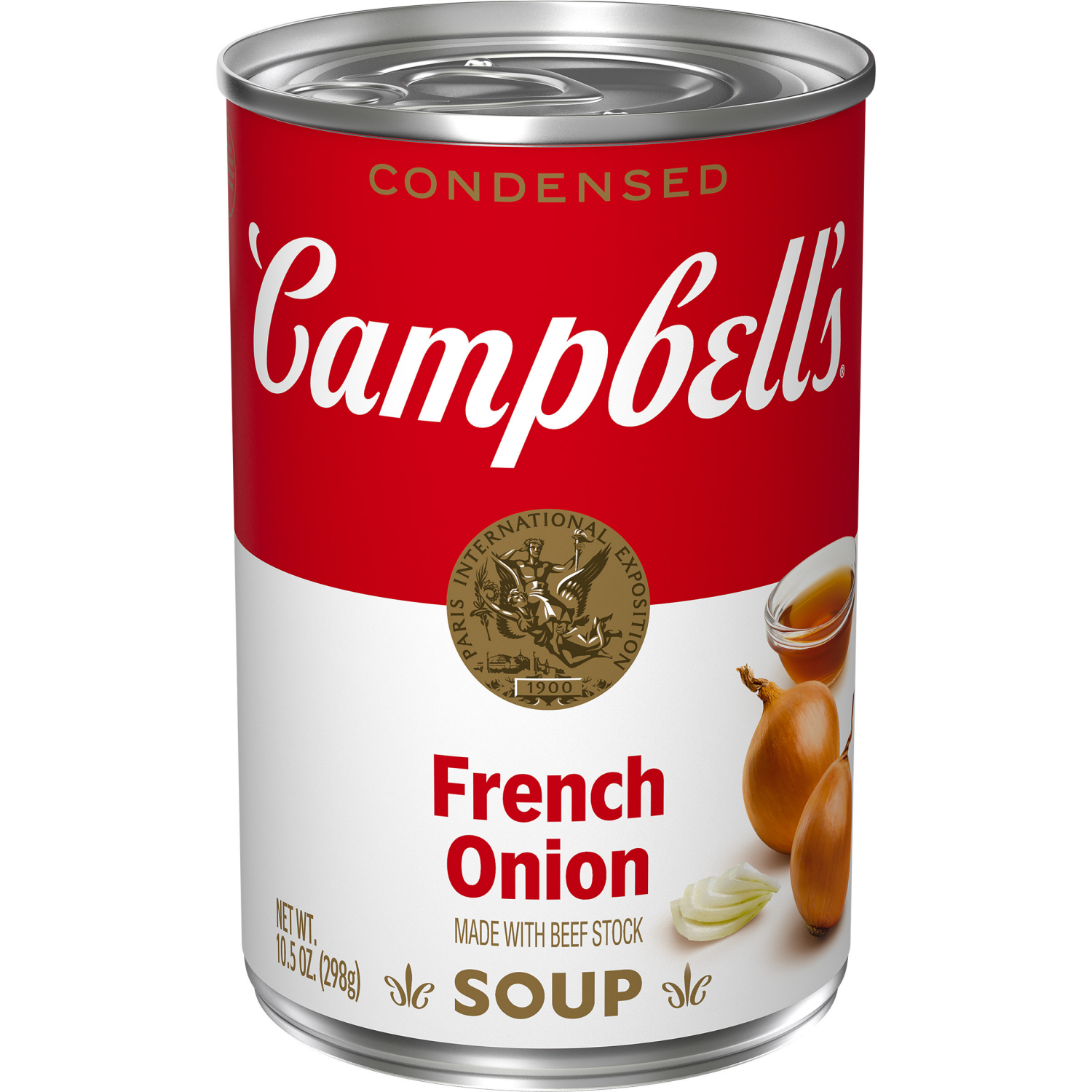 slide 1 of 7, Campbell's Condensed French Onion Soup, 10.5 oz Can, 10.5 oz