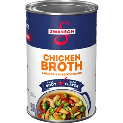 Swanson 100% Natural Chicken Broth, 14.5 Oz Can