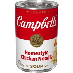 Campbell's Campbell’s Condensed Homestyle Chicken Noodle Soup, 10.5 oz Can