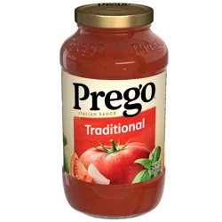 Prego Traditional Pasta Sauce, 24 oz Jar