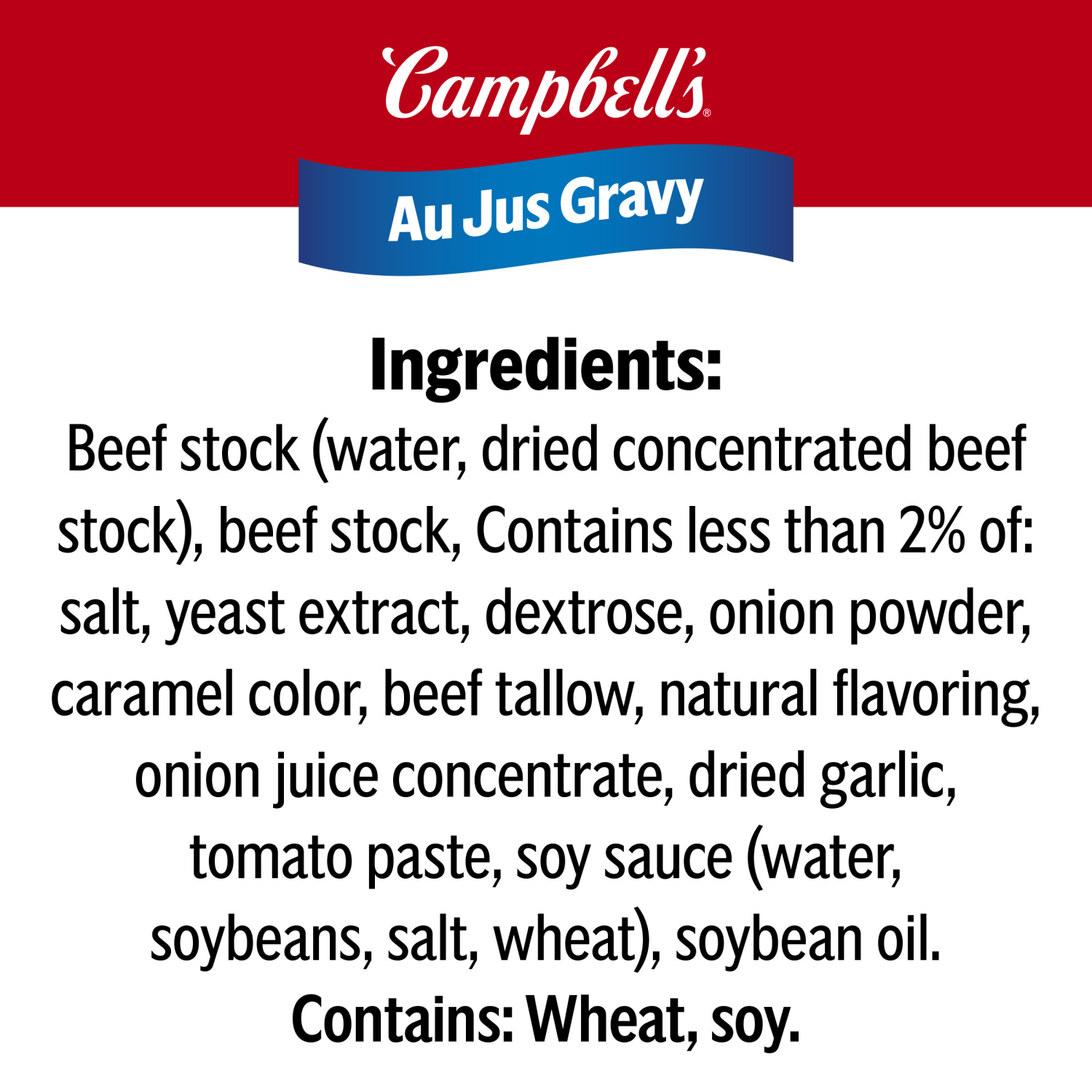 slide 6 of 8, Campbell's Au Jus Gravy, 10.5 oz Can, 10.5 oz