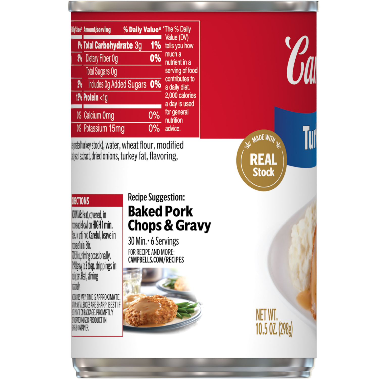 slide 3 of 8, Campbell's Turkey Gravy, 10.5 oz