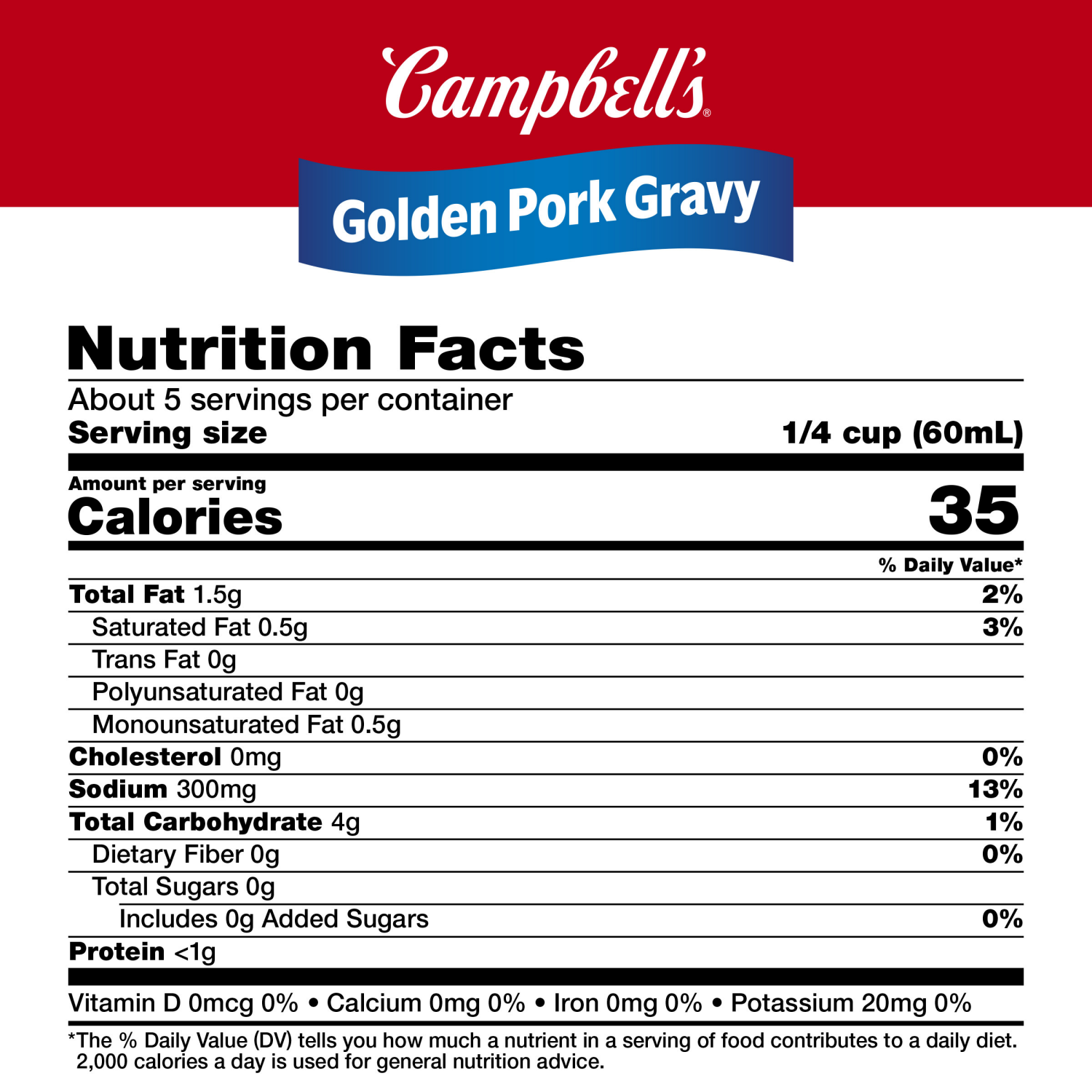 slide 2 of 5, Campbell's Golden Pork Gravy, 10.5 oz