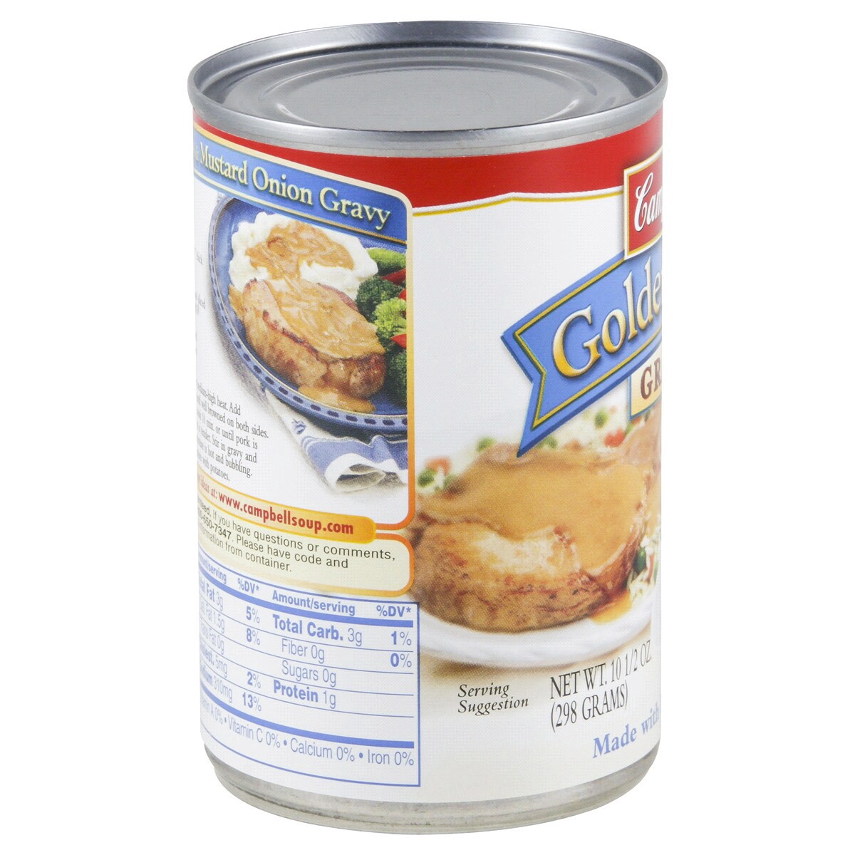 slide 4 of 4, Campbell's Golden Pork Gravy, 10.5 oz