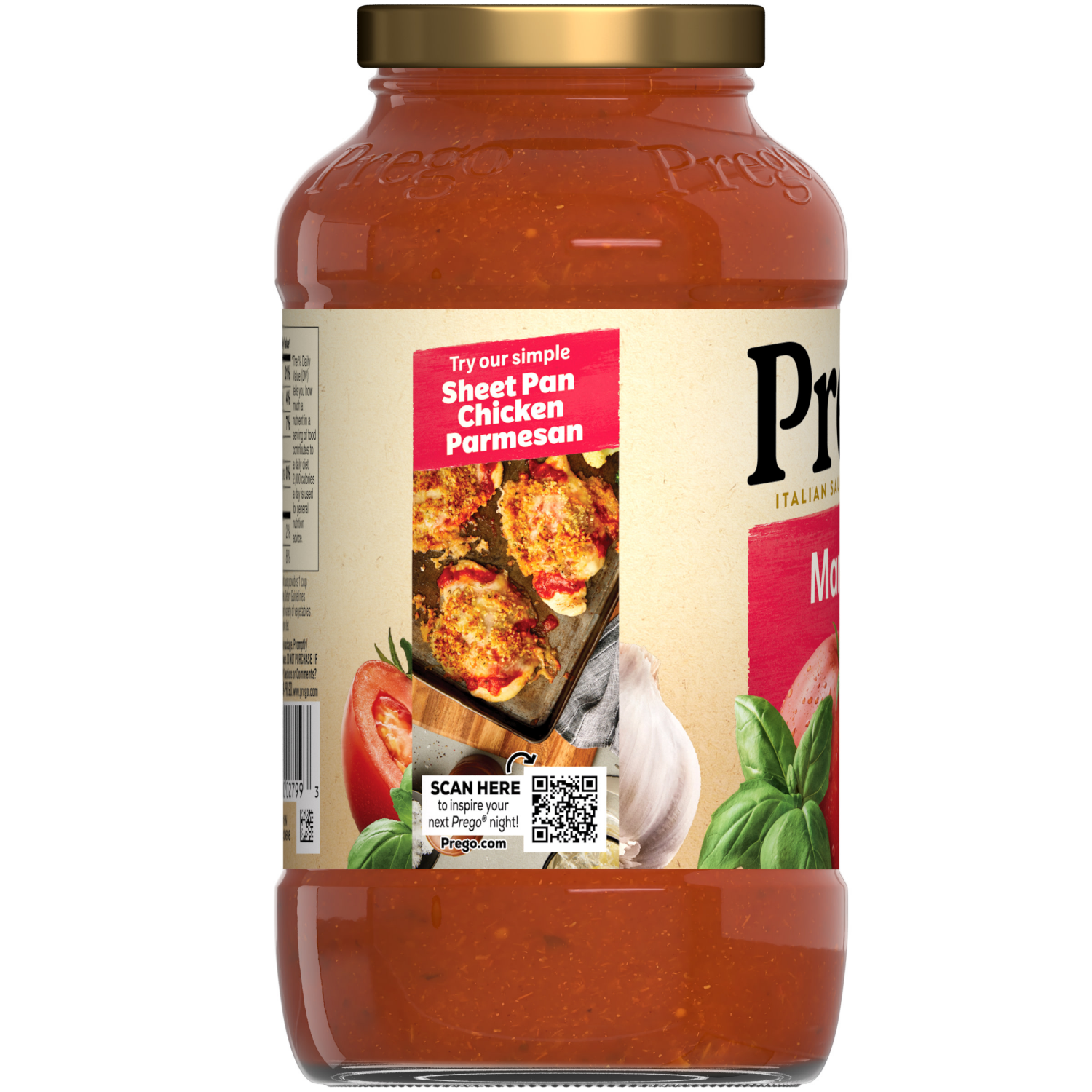 slide 3 of 8, Prego Marinara Sauce, 23.000 oz