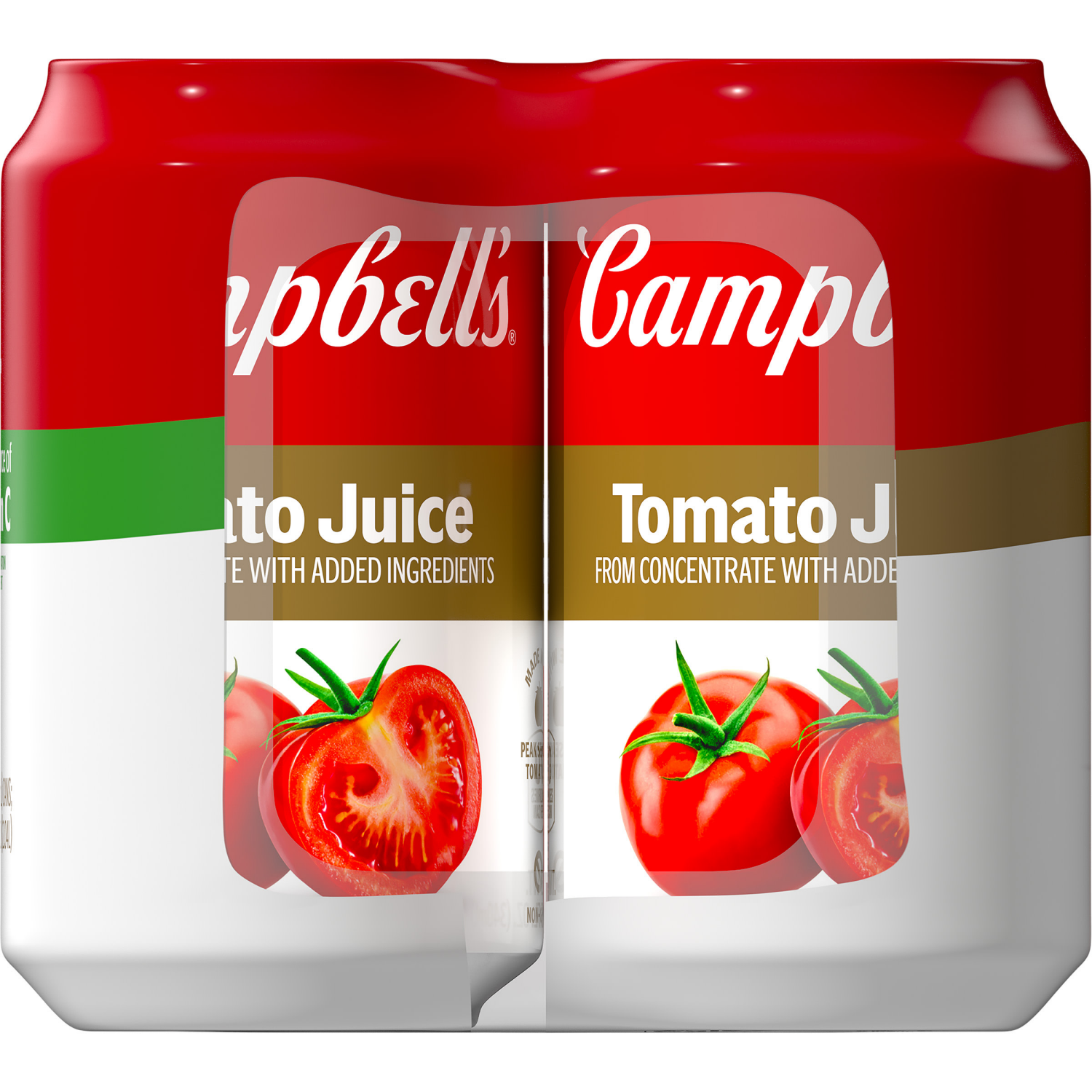 slide 4 of 8, Campbell's 100% Tomato Juice, 11.5 fl oz Can (6 Pack), 69.000 fl oz