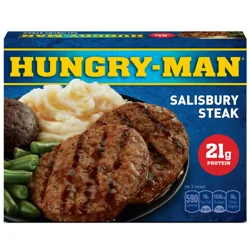 Hungry-Man Salisbury Steak, Frozen Meal, 16 oz