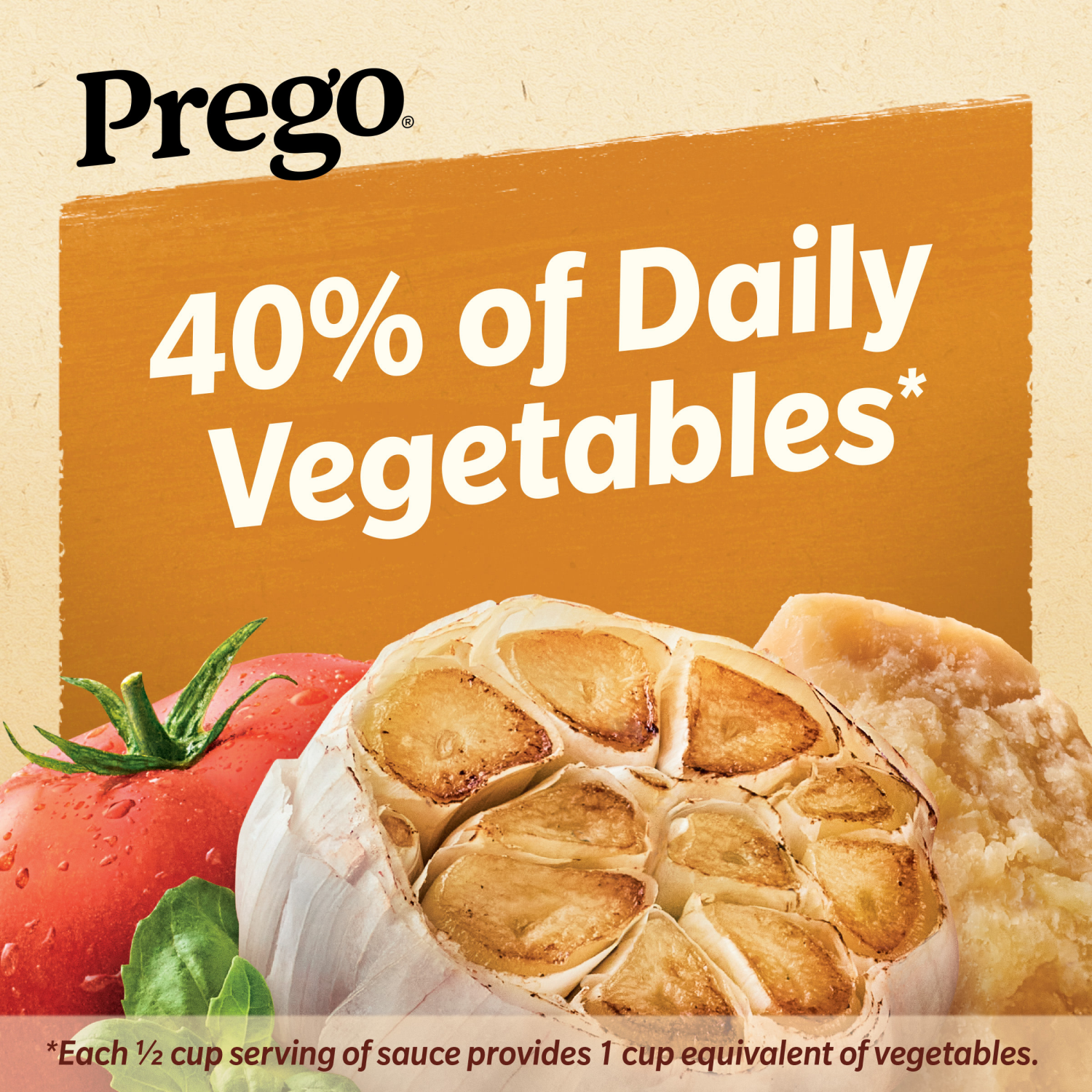 slide 7 of 8, Prego Pasta Sauce, Italian Tomato Sauce with Roasted Garlic & Parmesan Cheese, 24 oz Jar, 24.000 oz