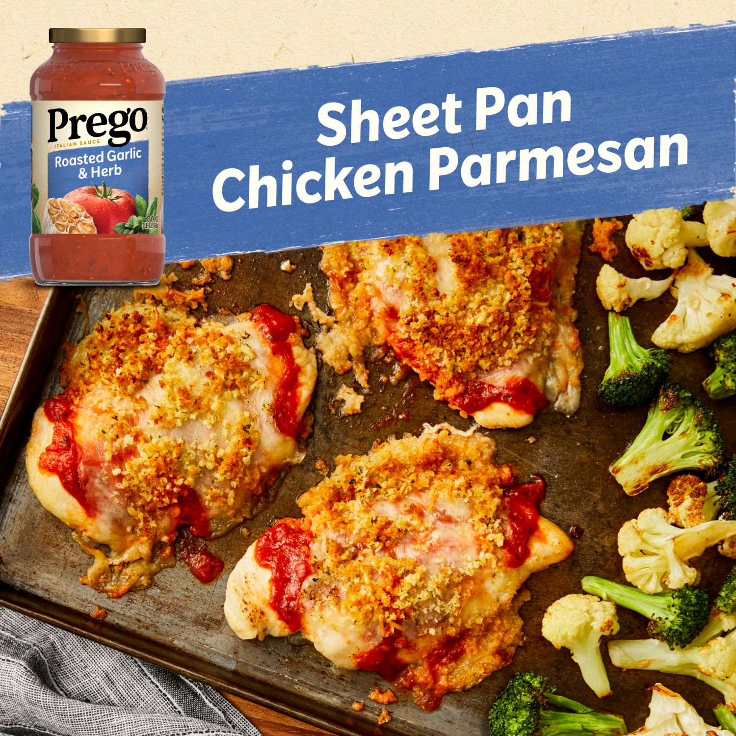 slide 6 of 8, Prego Roasted Garlic & Herb Pasta Sauce, 24.000 oz