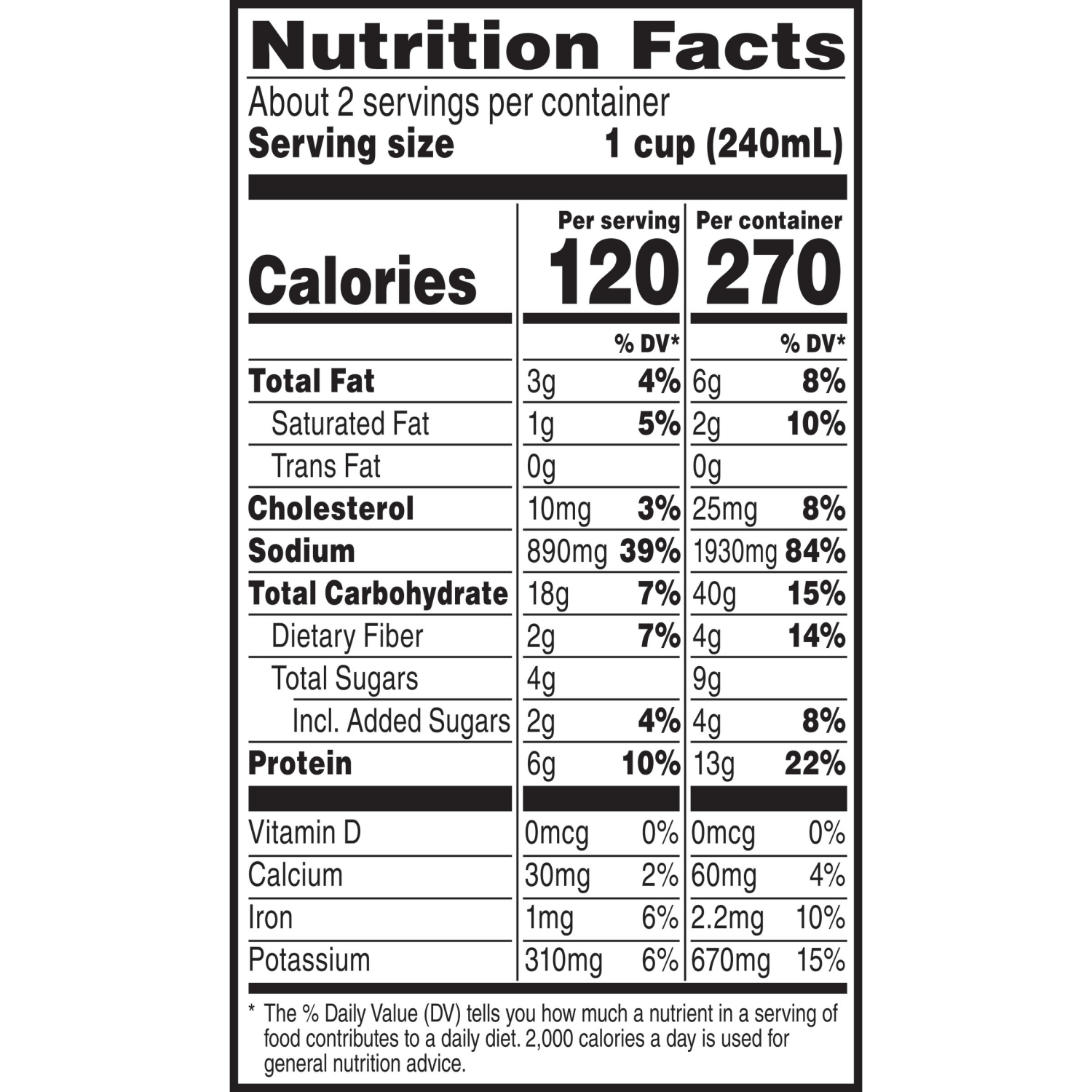 slide 4 of 5, Campbell's Steak With Hearty Vegetables Soup, 18.800 oz