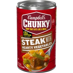 Campbell's Steak With Hearty Vegetables Soup