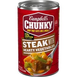 Campbell's Steak With Hearty Vegetables Soup