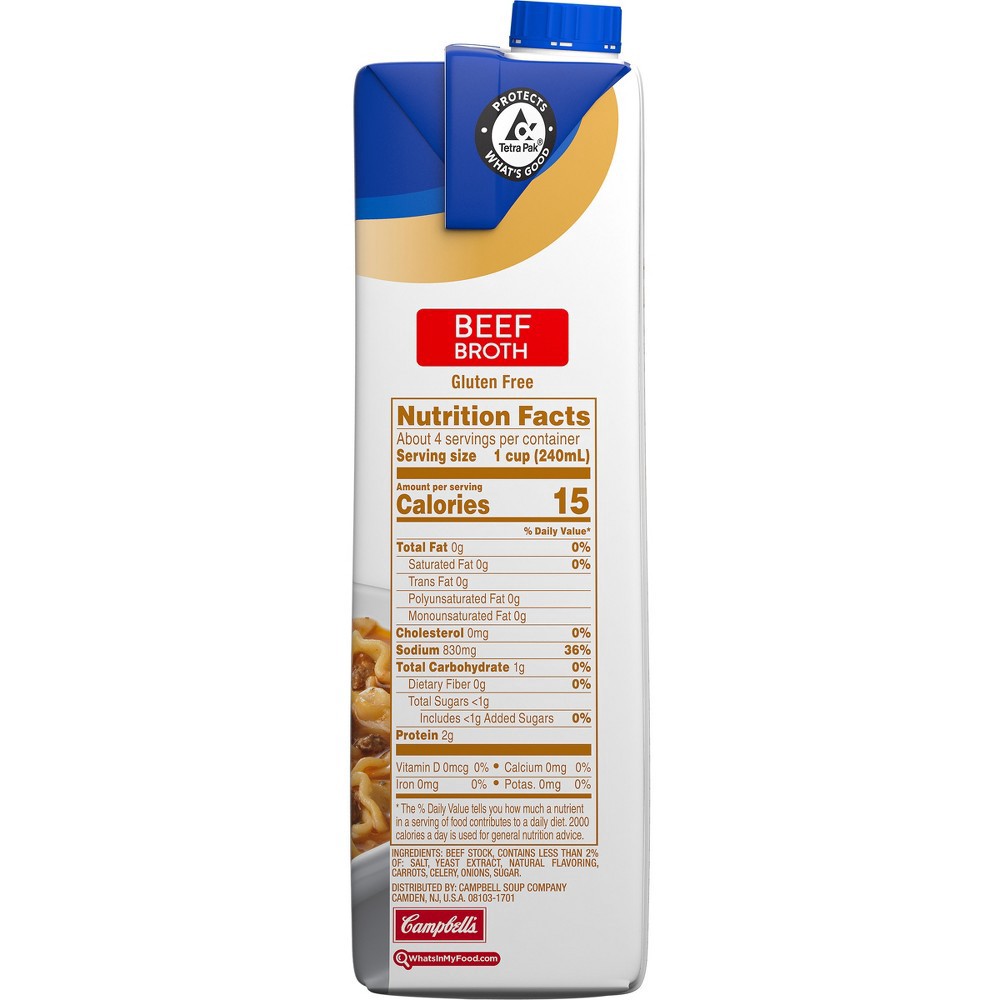slide 4 of 5, Swanson 100% Natural Beef Broth, 32 oz