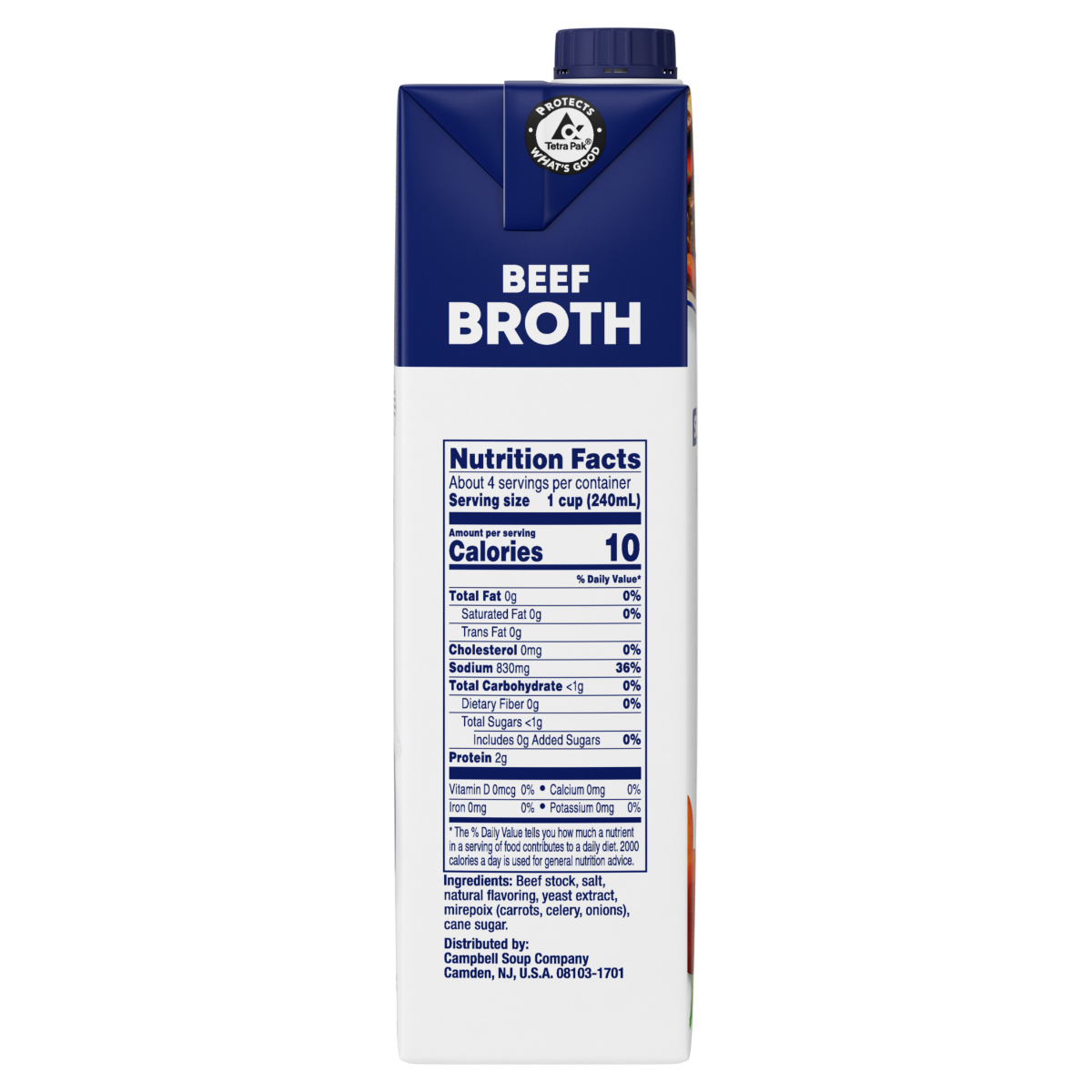 slide 4 of 8, Swanson Beef Broth, 32 oz Carton, 32 oz