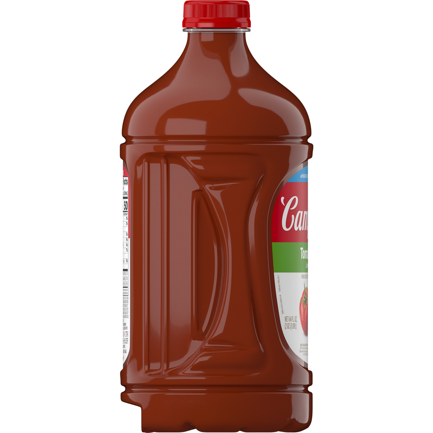 slide 2 of 8, Campbell's Low Sodium 100% Tomato Juice, 64 fl oz Bottle, 64.000 fl oz