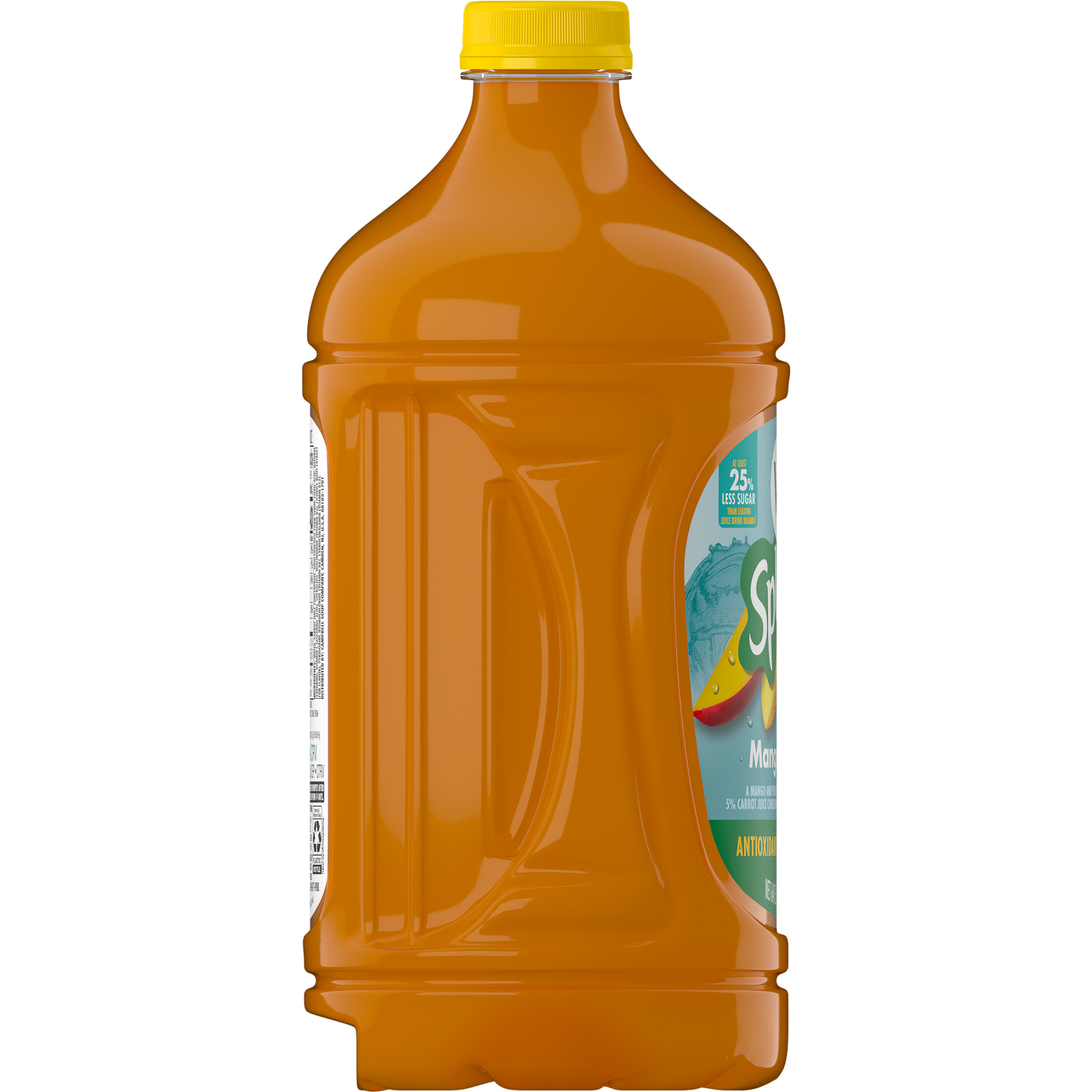 slide 2 of 8, V8 Splash Mango Peach Flavored Beverage, 64 fl oz Bottle, 64.000 fl oz