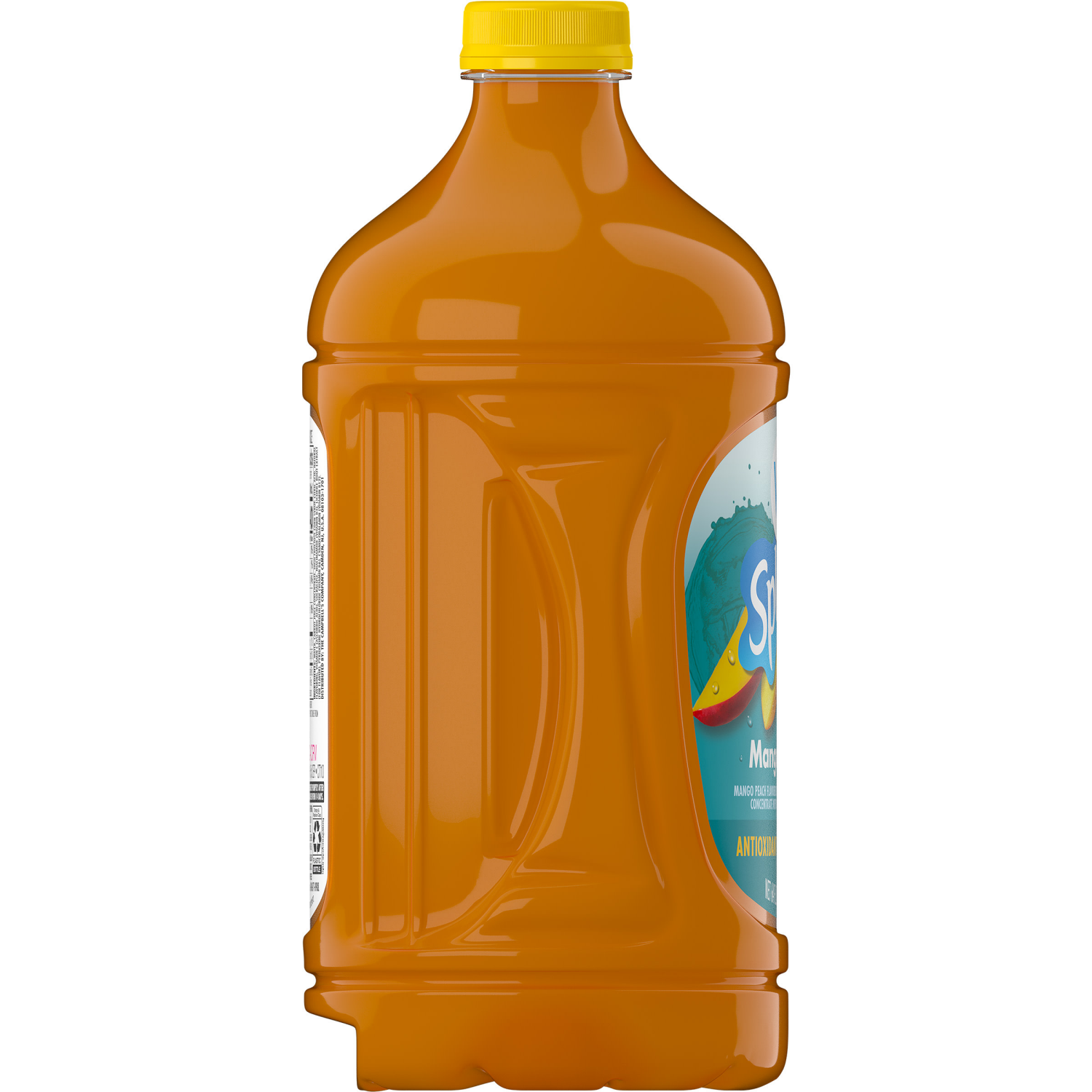 slide 4 of 8, V8 Splash Mango Peach Flavored Beverage, 64 fl oz Bottle, 64 fl oz