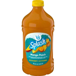 V8 Splash Mango Peach Flavored Beverage, 64 fl oz Bottle