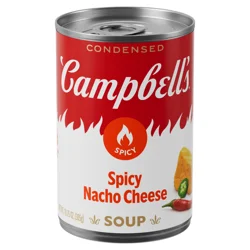 Campbell's Condensed Spicy Nacho Cheese Soup, 10.75 oz Can