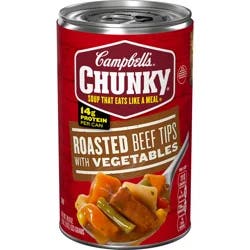 Campbell's Roast Beef Tips With Vegetables Soup