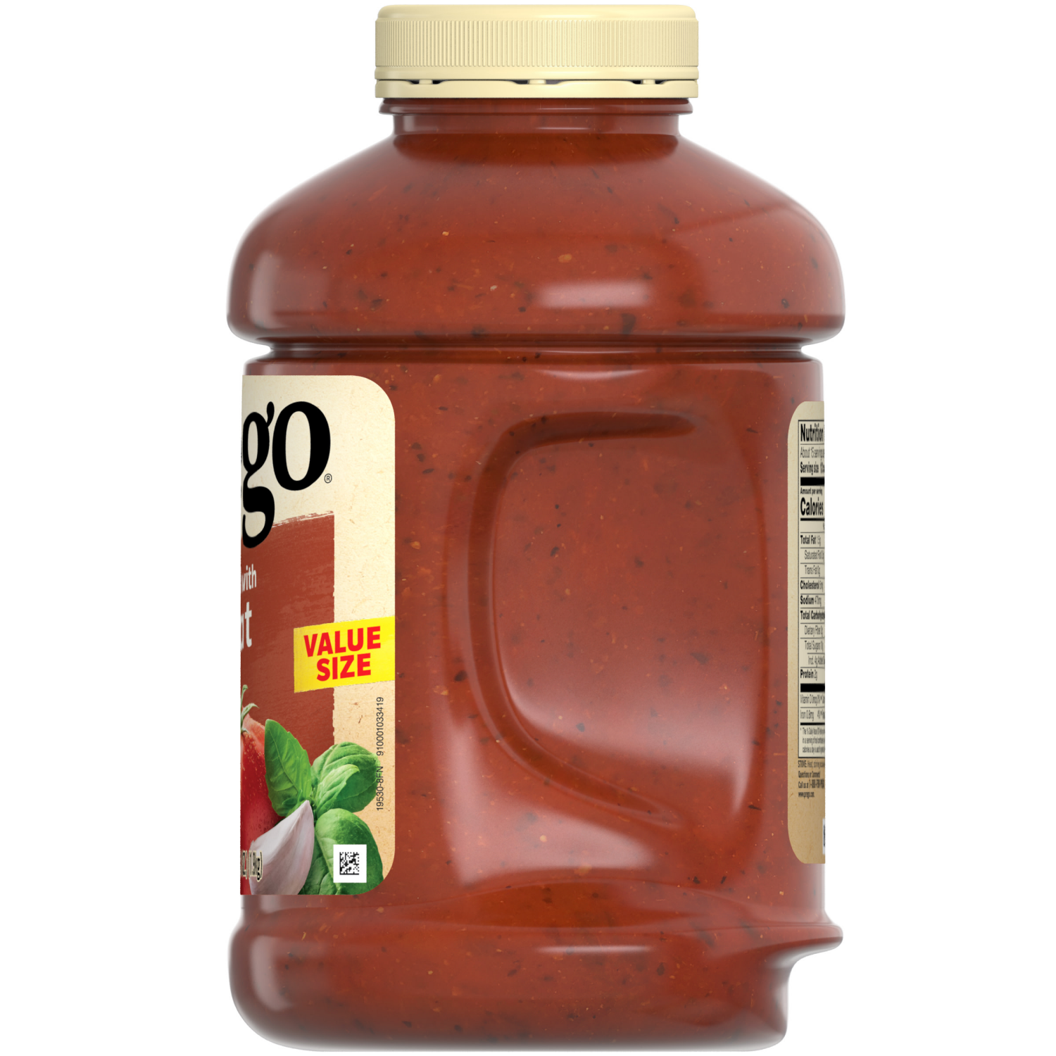 slide 2 of 8, Prego Flavored With Meat Pasta Sauce, 67.000 oz