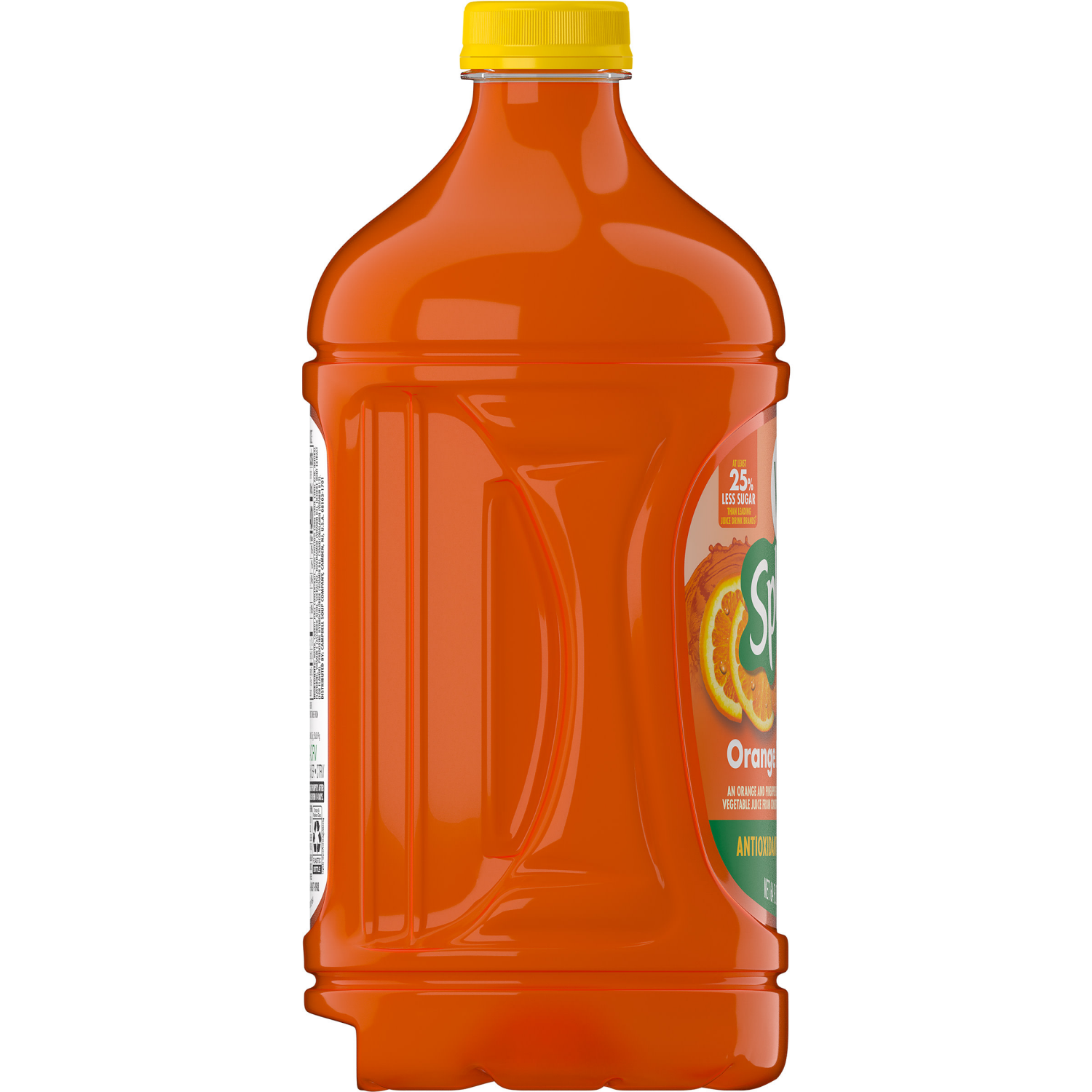 slide 2 of 7, V8 Splash Orange Pineapple Flavored Beverage, 64 fl oz Bottle, 64.000 fl oz