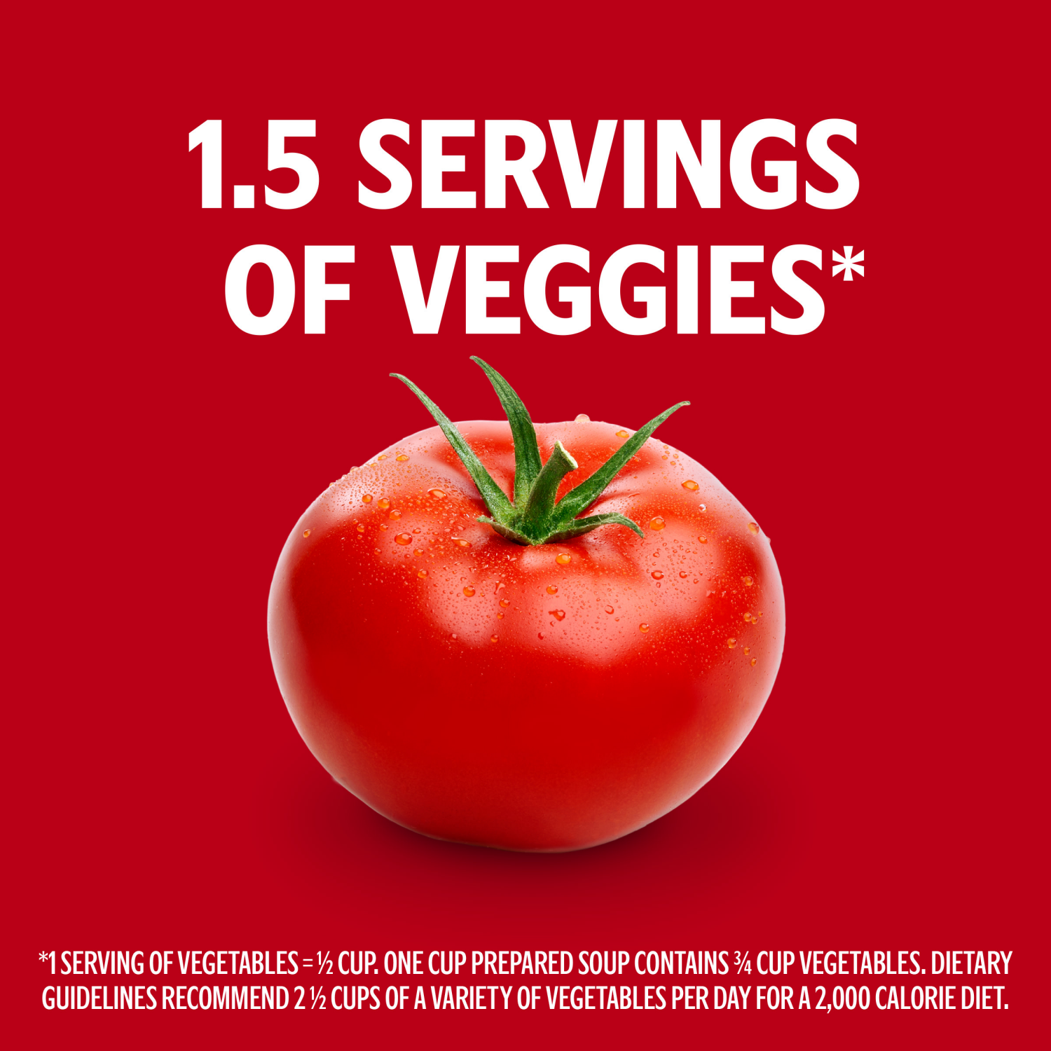 slide 5 of 7, Campbell's Campbell’s Condensed Heart Healthy Tomato Soup, 23.2 oz Family Size Can, 23.200 oz