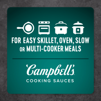 slide 16 of 29, Campbell's Cooking Sauces, Creamy Garlic Butter Sauce, 12 Oz Pouch, 12 oz