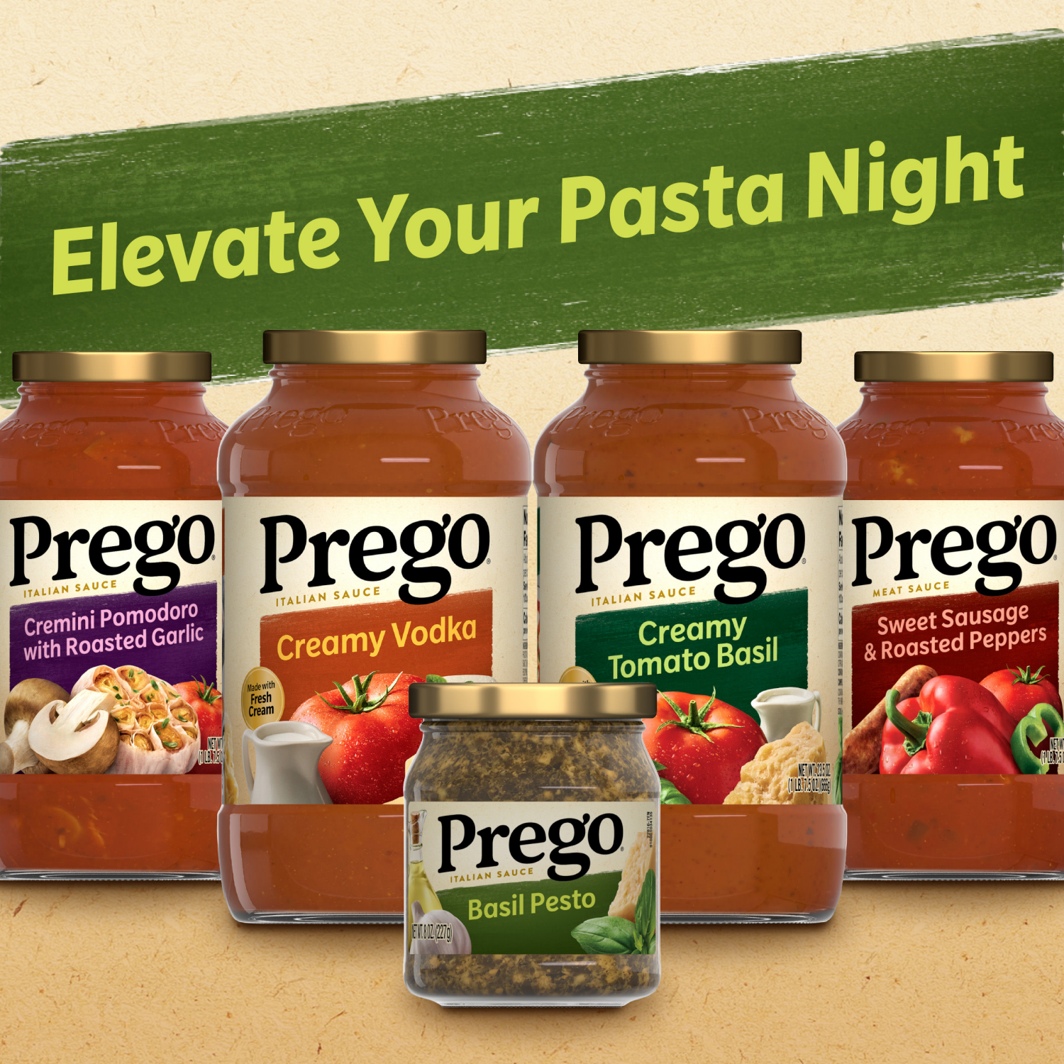 slide 8 of 8, Prego Basil Pesto Sauce, 8.000 oz