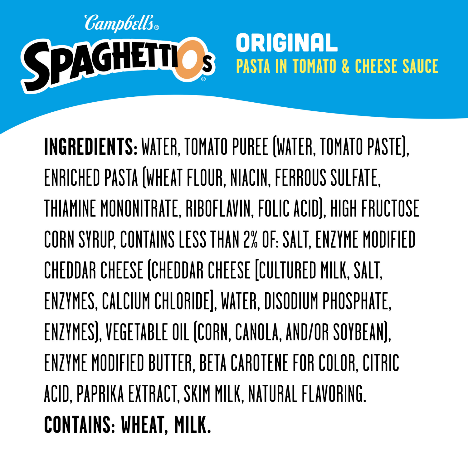 slide 8 of 8, Campbell's SpaghettiOs Original Canned Pasta, 15.8 oz Can, 15.800 oz