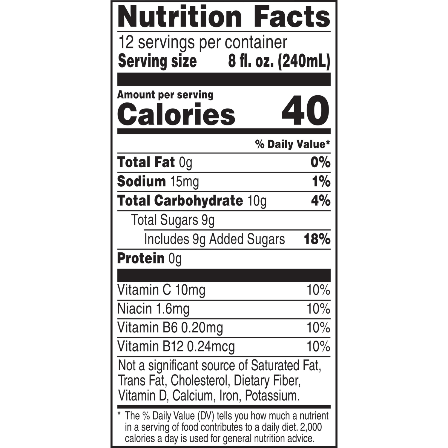 slide 7 of 7, V8 Splash Berry Blend Flavored Beverage, 96 fl oz Bottle, 96 fl oz