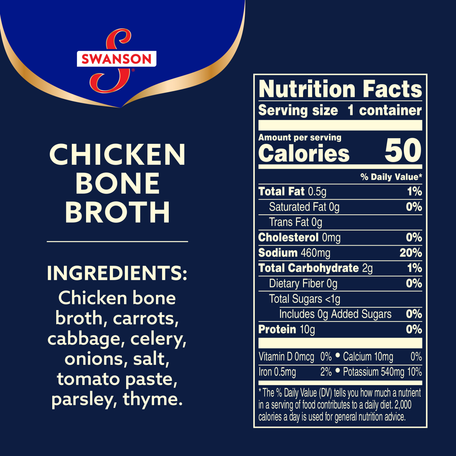 slide 2 of 5, Swanson Sipping Chicken Bone Broth, 10.750 oz
