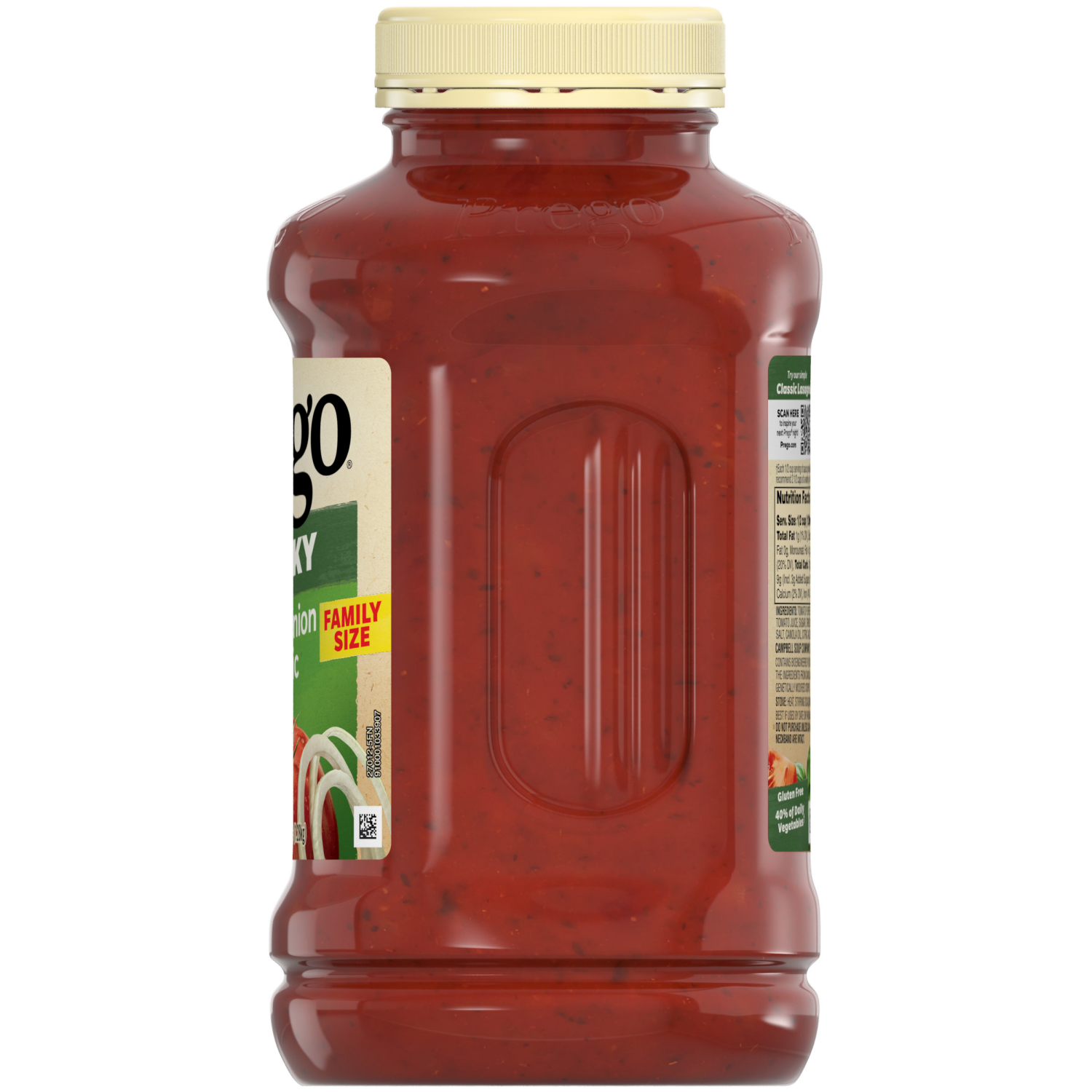 slide 2 of 8, Prego Chunky Tomato, Onion and Garlic Pasta Sauce, 45.000 oz