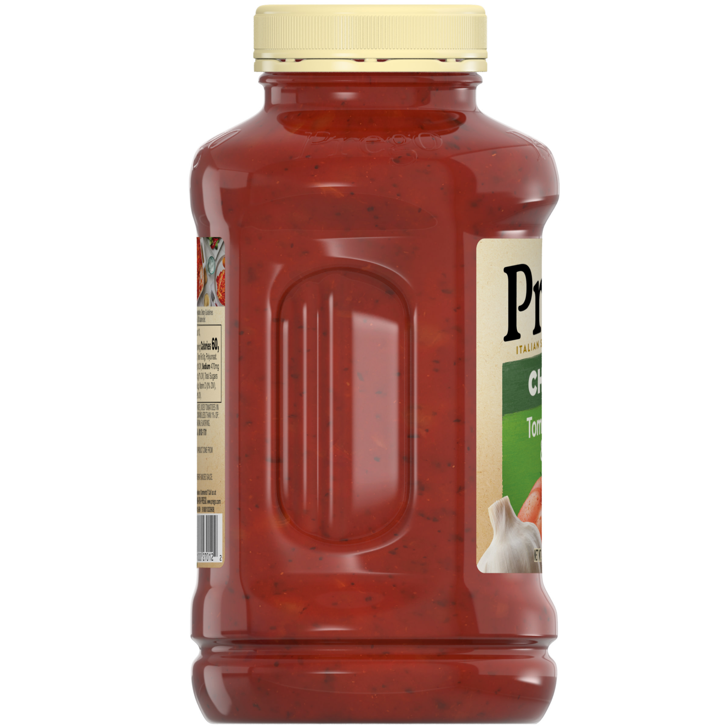 slide 3 of 8, Prego Chunky Tomato, Onion and Garlic Pasta Sauce, 45.000 oz